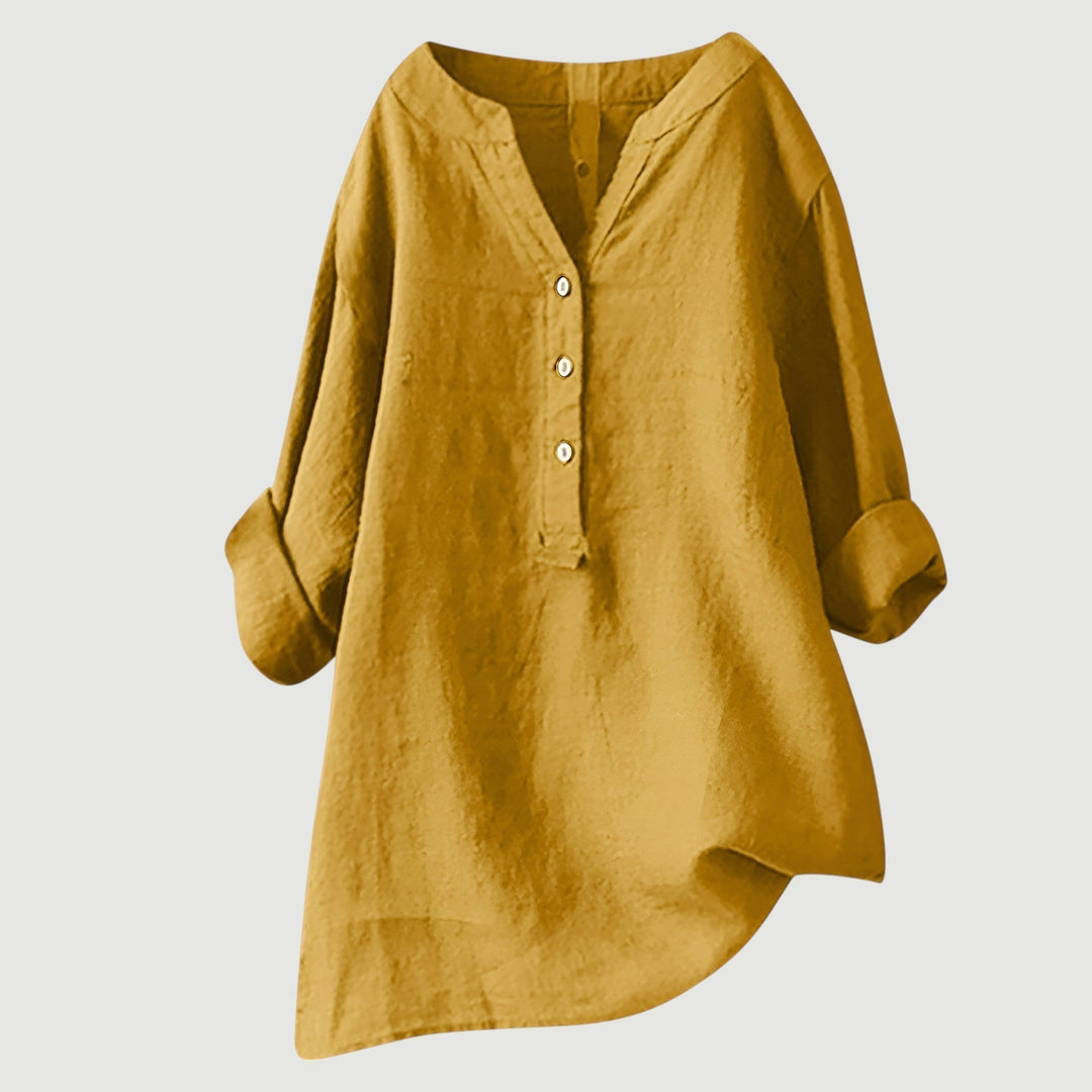 Gavienne™ Lightweight and Comfortable Linen Blouse for Women